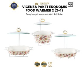 Paket Ekonomis Food Warmer 2 (2+1) Melati